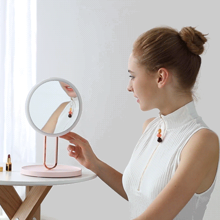 Ballettspiegel - LED-Desktop- und Wandbehang Make-upspiegel